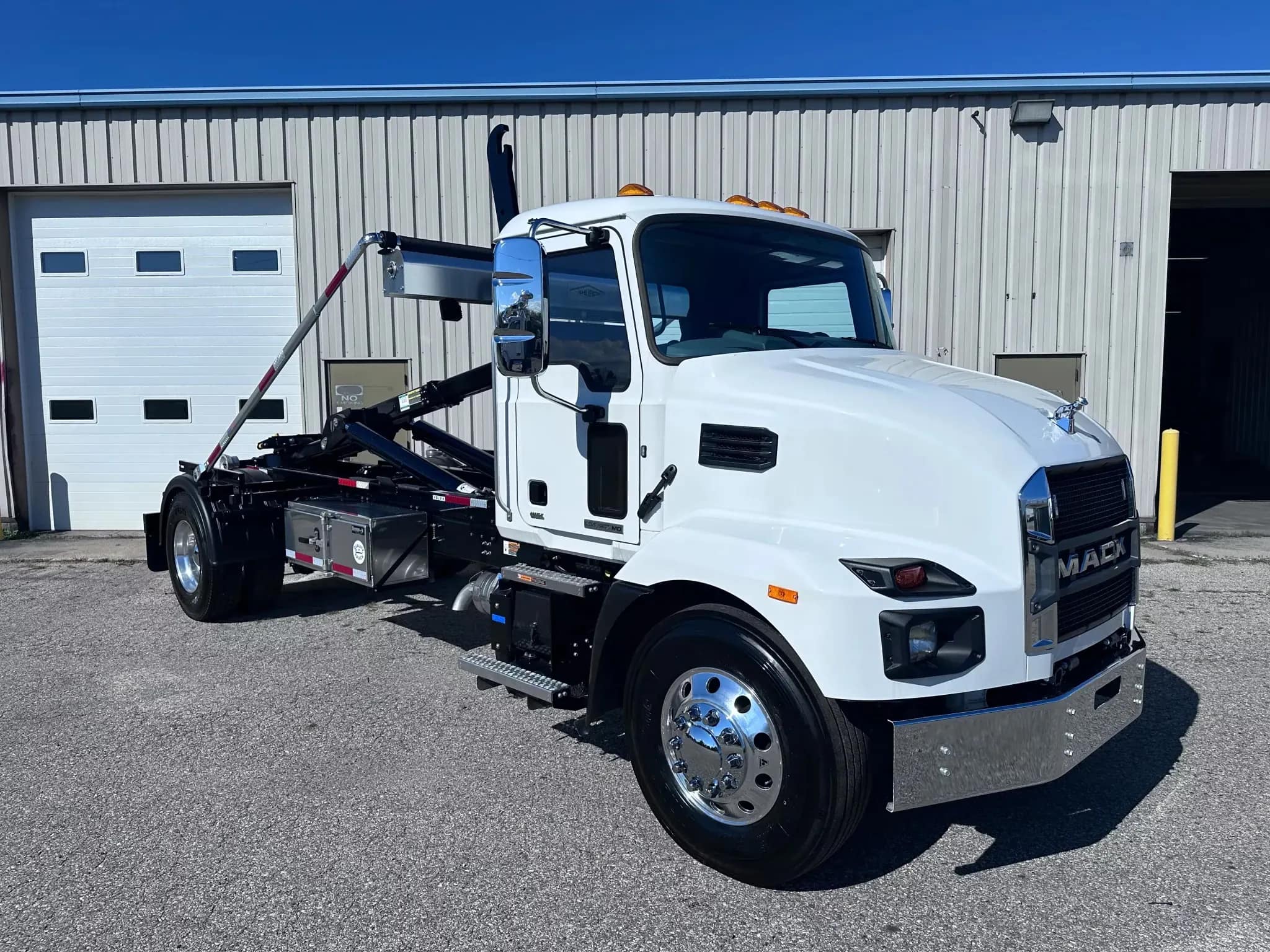 2026 Mack MD7 Hooklift Truck financed by Vitality Finance