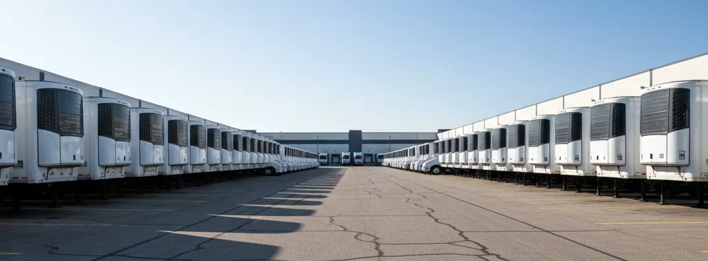 Commercial trailers fleet