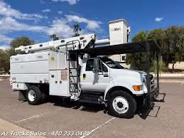 1-2015 Ford F750 Chipper Truck