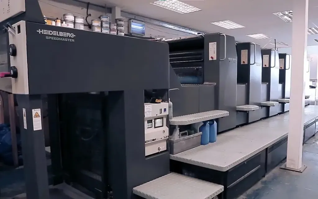 Heidelberg Offset Printer - Commercial Printing Equipment