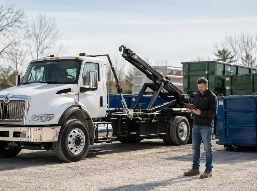 Hooklift Truck Financing: Funding Options for Waste and Hauling Businesses